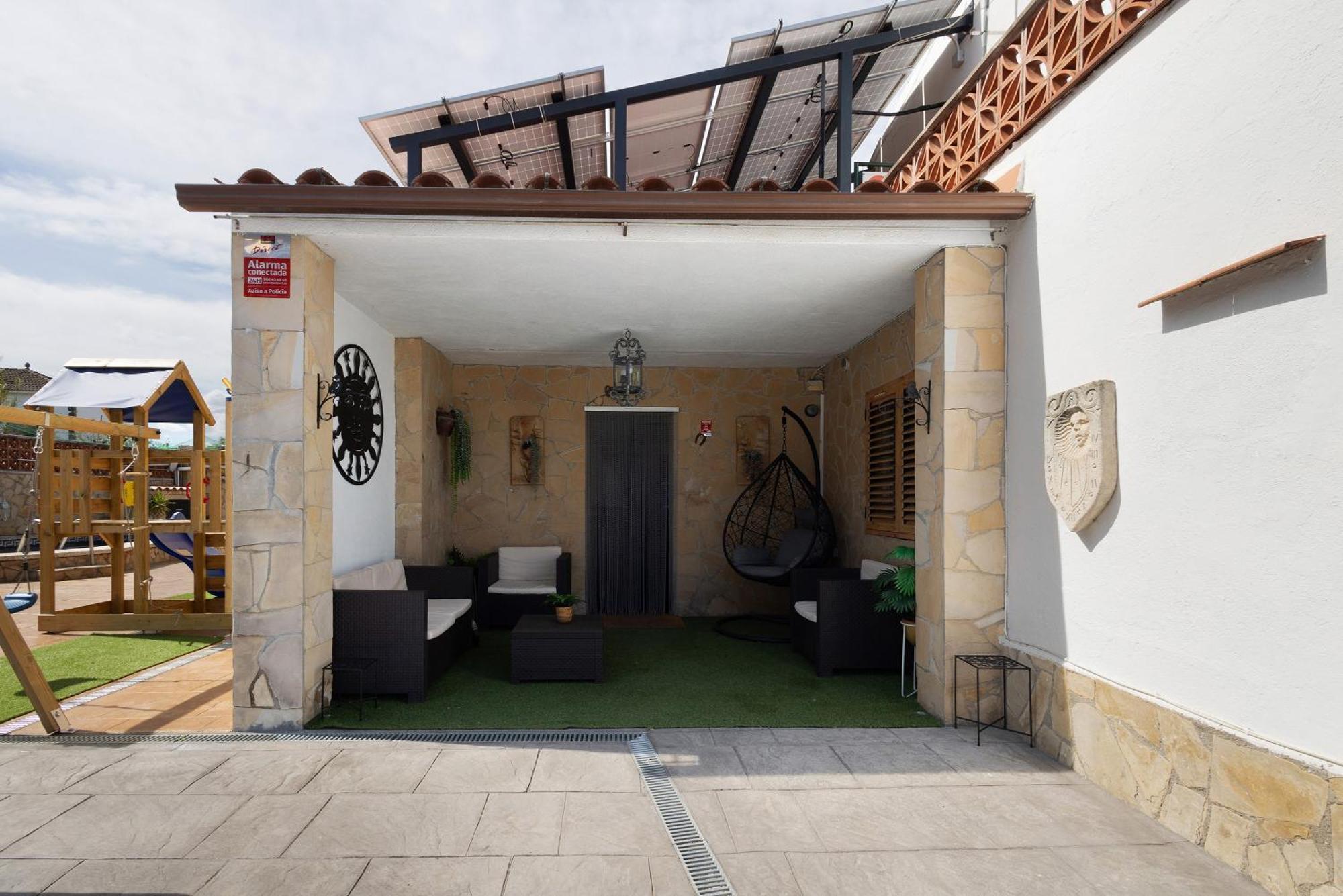 Villa Cal Ramon Con Piscina Rubí Esterno foto