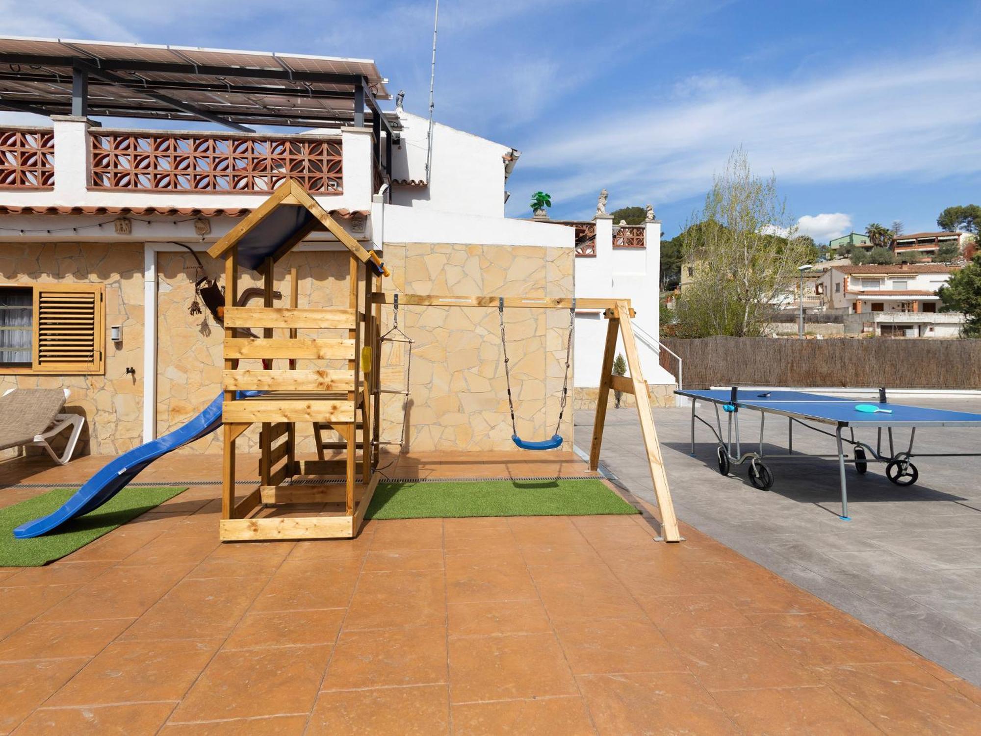 Villa Cal Ramon Con Piscina Rubí Esterno foto