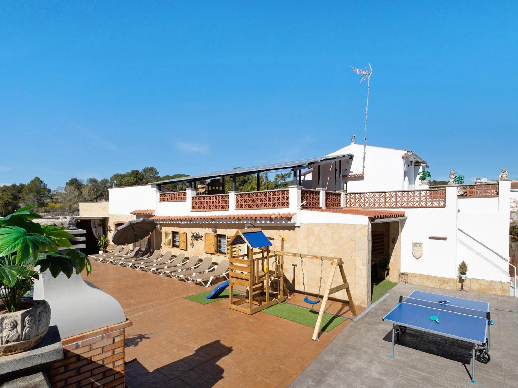 Villa Cal Ramon Con Piscina Rubí Esterno foto